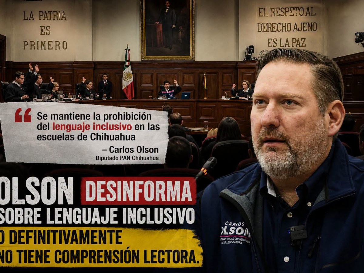 Olson ¿Defensor del lenguaje o víctima de su propia falta de comprensión&nbsp;lectora?